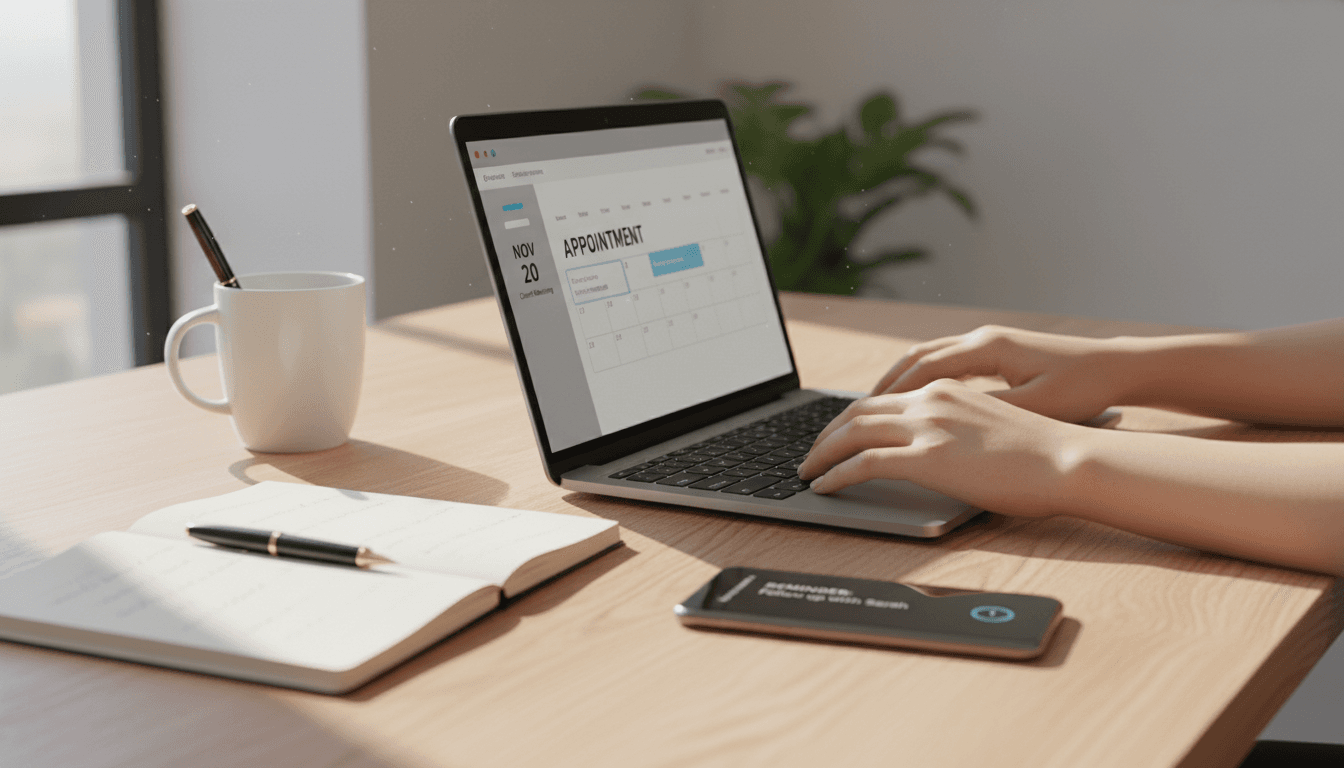 Direct calendar scheduling for law firm clients